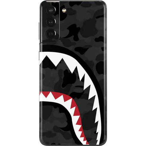 Shark Teeth Grey Street Camo Galaxy S21 Plus 5G Skin